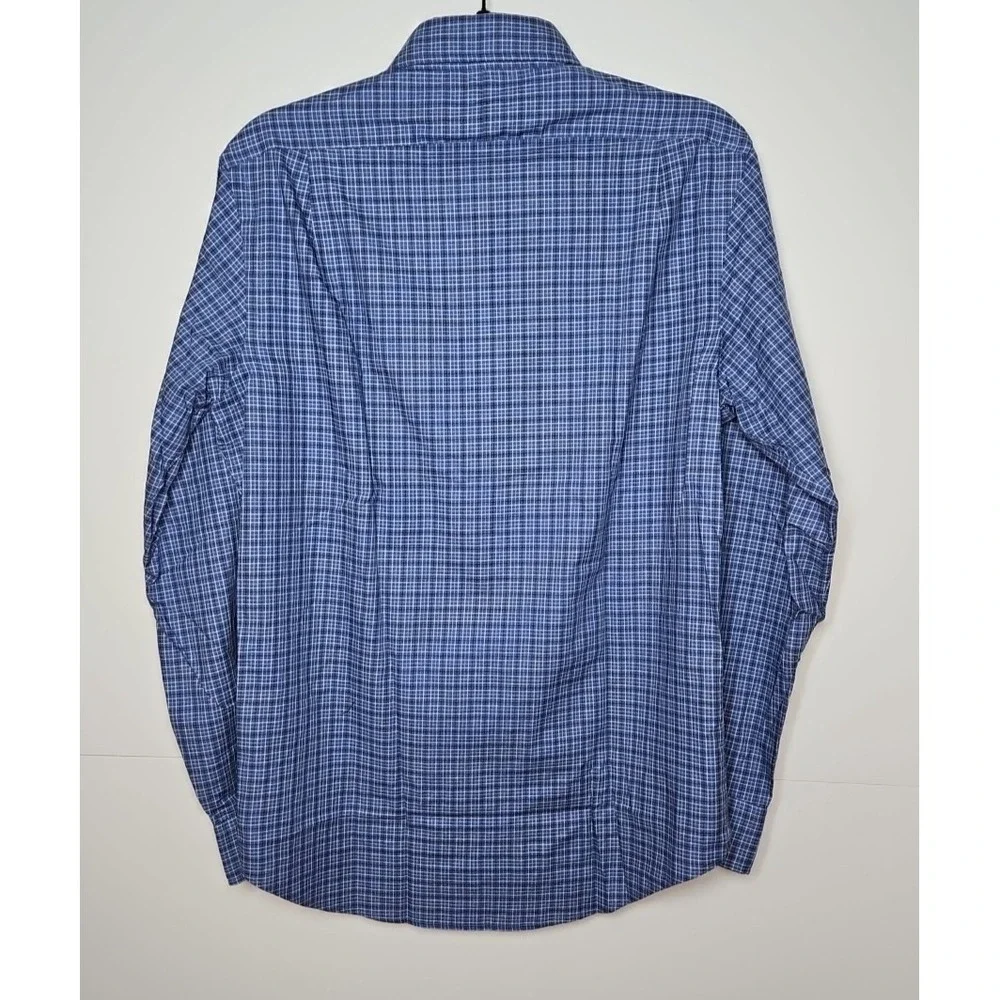 Polo Ralph Lauren Mens Blue‎ Plaid Classic Fit Button Up Shirt Size Small NWT